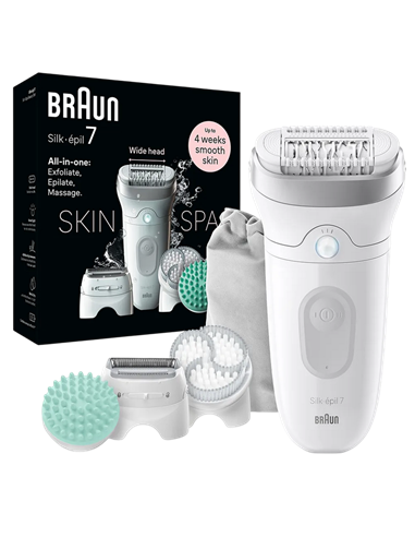 Epilator Braun SE7081, Alb
