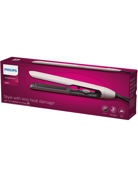 Выпрямитель для волос Philips BHS515/00, Белый