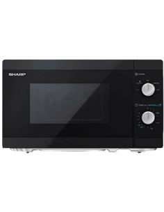 Cuptor cu microunde Sharp YC-MS01E-B, Negru