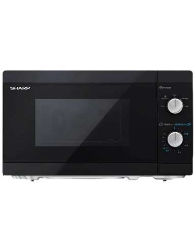 Cuptor cu microunde Sharp YC-MS01E-B, Negru
