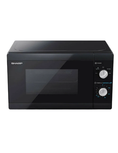 Cuptor cu microunde Sharp YC-MS01E-B, Negru