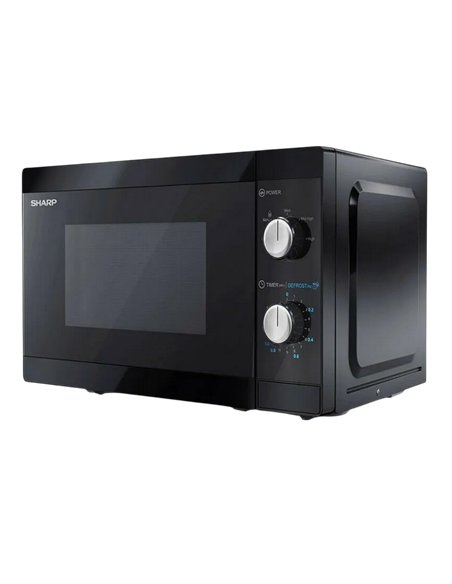 Cuptor cu microunde Sharp YC-MS01E-B, Negru