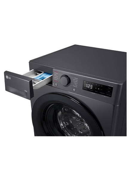 Mașină de spălat LG F4WR510SBM, 10kg, Negru