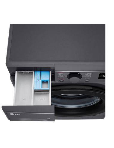 Стиральная машина LG F4WR510SBM, 10кг, Чёрный
