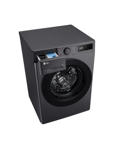 Стиральная машина LG F4WR510SBM, 10кг, Чёрный