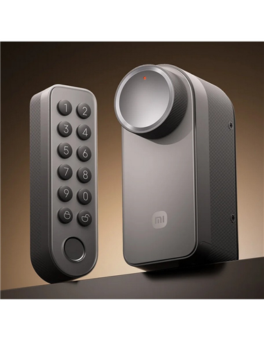 Умный дверной замок Xiaomi Self-Install Smart Lock (Keypad), Серый