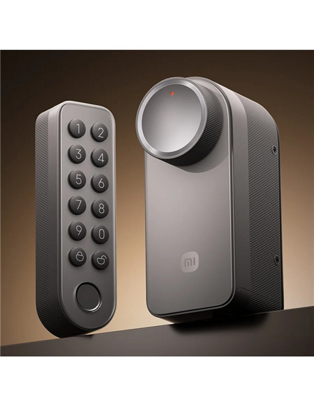 Умный дверной замок Xiaomi Self-Install Smart Lock (Keypad), Серый