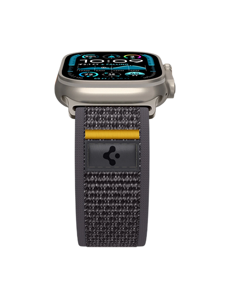 Curea pentru ceas Spigen Athlex Air, Nailon, Active Gray