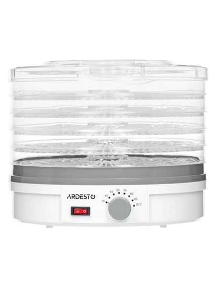 Deshidrator de fructe Ardesto FDB-5320, Alb