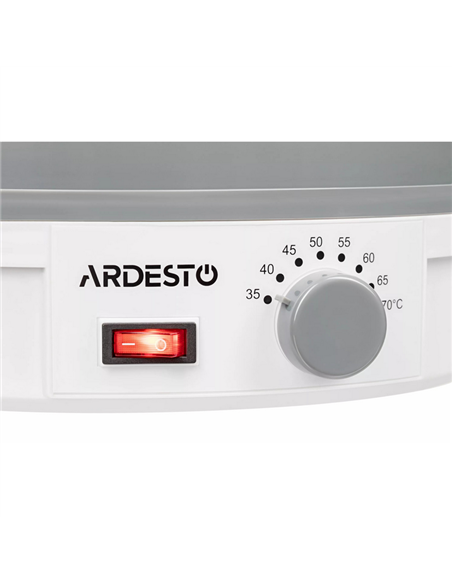 Deshidrator de fructe Ardesto FDB-5320, Alb