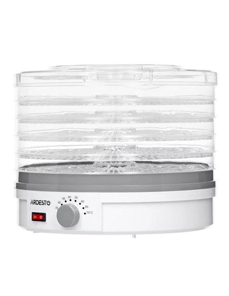 Deshidrator de fructe Ardesto FDB-5320, Alb