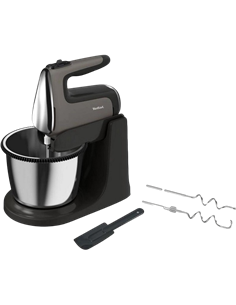 Миксер стационарный съемный Tefal HT654E38, Серый/Черный