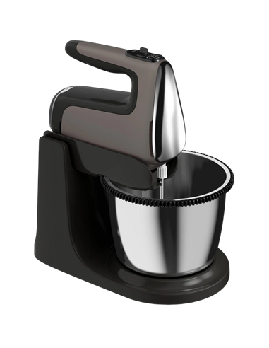 Миксер стационарный съемный Tefal HT654E38, Серый/Черный
