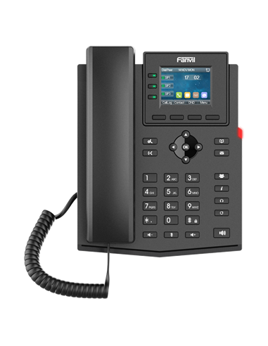 Telefon IP Fanvil X303P, Negru