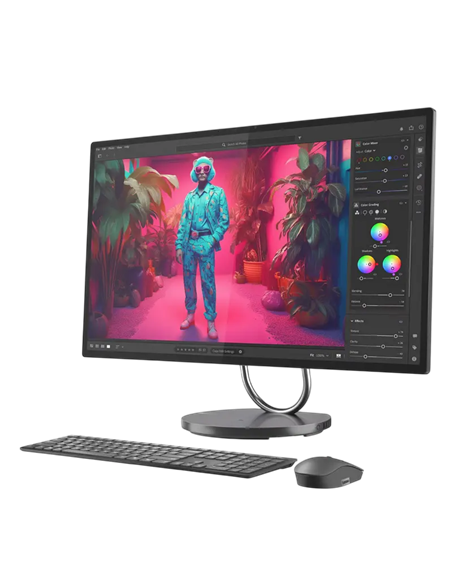 Моноблок Lenovo Yoga 32ILL10, 31,5", Intel Core Ultra 7 258V, 32Гб/1024Гб, Windows 11 Pro, Storm Grey