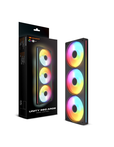 Вентилятор для ПК Cougar Unity360-RB, 120 мм