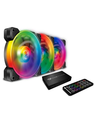 Ventilator PC Cougar CF-V12SET-SPBRGB, 120 mm