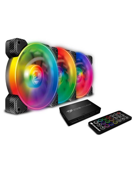 Вентилятор для ПК Cougar CF-V12SET-SPBRGB, 120 мм