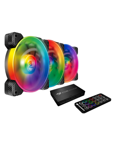 Вентилятор для ПК Cougar CF-V12SET-SPBRGB, 120 мм