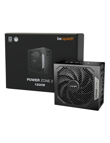 Блок питания для компьютеров be quiet! Power Zone 2, 1200Вт, ATX, Полностью модульный