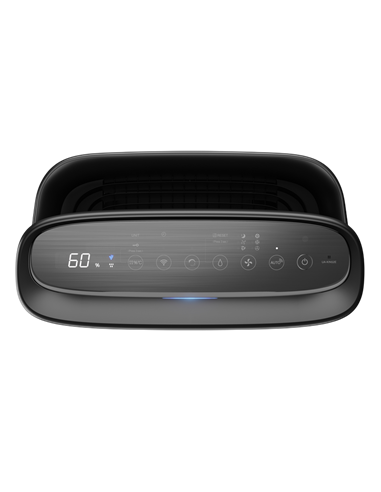 Umidificator și purificator de aer Sharp UA-KIN52E-H, Charcoal Grey