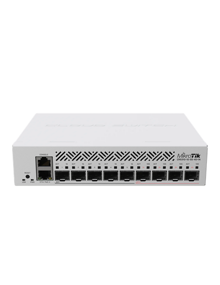 Punct de acces MikroTik  CRS310-1G-5S-4S+IN, Alb