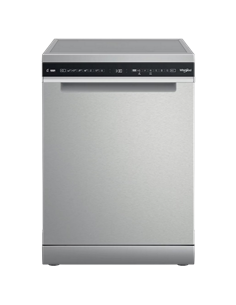 Mașină de spălat vase Whirlpool W7F HS51 X, Oțel inoxidabil