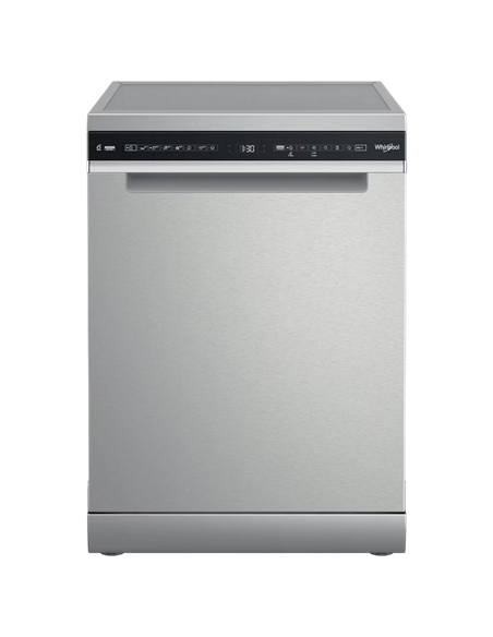 Mașină de spălat vase Whirlpool W7F HS51 X, Oțel inoxidabil