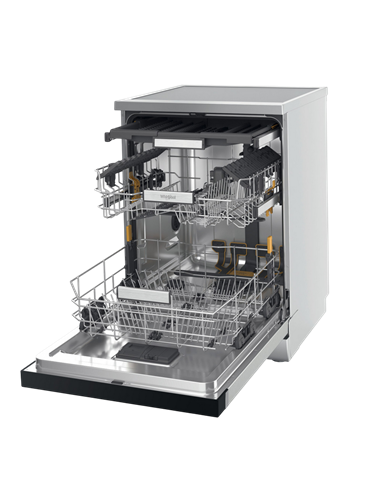 Посудомоечная машина Whirlpool W7F HS51 X, Нержавеющая сталь
