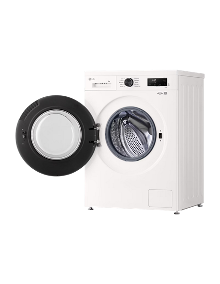 Mașină de spălat LG F4X1009NWK, 9kg, Alb