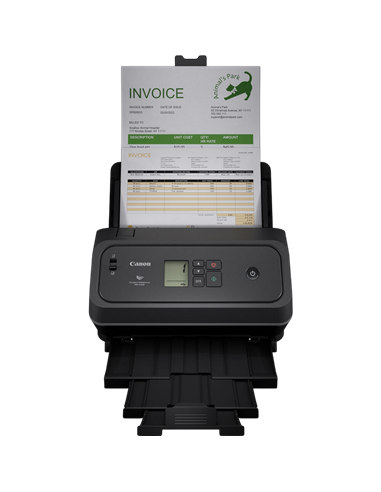 Scaner de documente cu alimentare automată Canon imageFORMULA DR-C340, A4, Negru