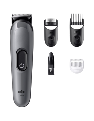 Мужской Триммер Braun AIO3500, Серый