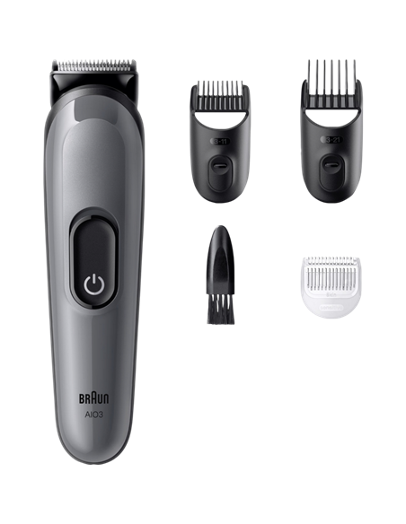 Мужской Триммер Braun AIO3500, Серый