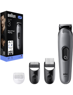 Мужской Триммер Braun AIO3500, Серый 2