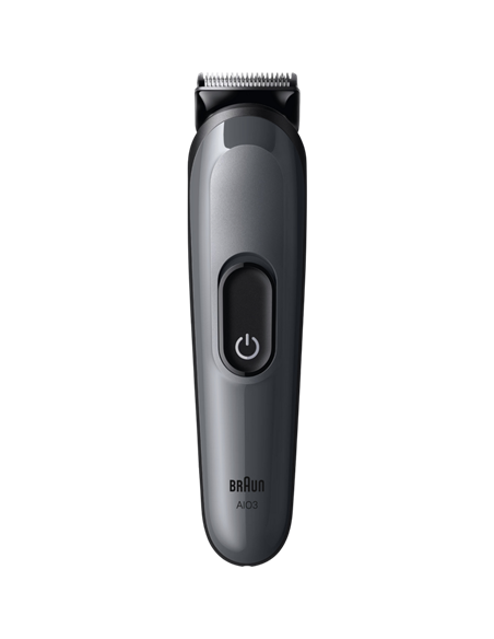 Trimmer pentru bărbați Braun AIO3500, Gri