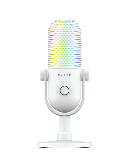 Игровой Микрофон Razer Seiren V3 Chroma, Проводной аналоговый, Белый