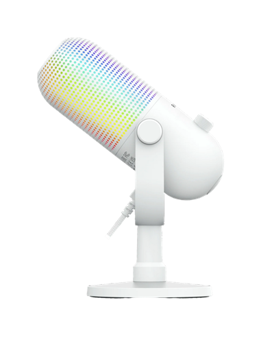 Игровой Микрофон Razer Seiren V3 Chroma, Проводной аналоговый, Белый
