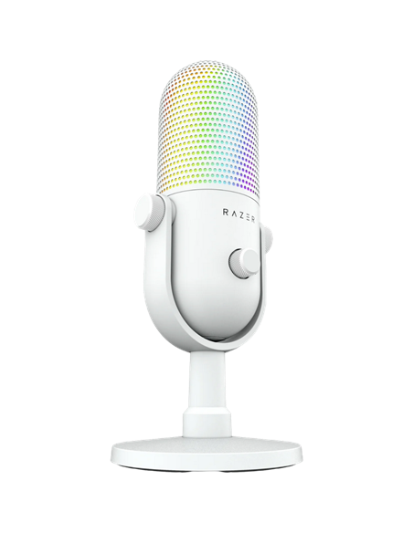 Microfon Gaming Razer Seiren V3 Chroma, Cu fir, Alb
