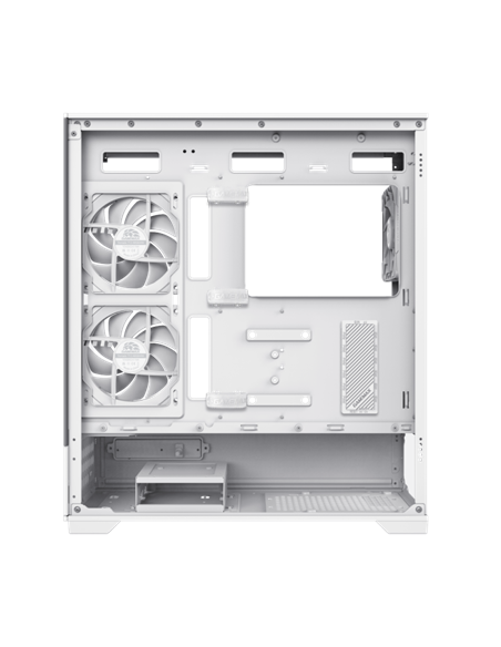 Carcasă PC Gamemax VISTA 2 AW, Midi-Tower, Fără PSU, Alb