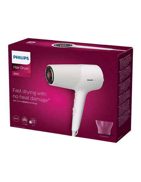 Фен Philips BHD500/00, 2100 Вт, Белый