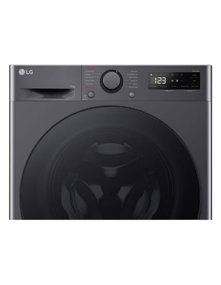 Стиральная машина LG F4WR511S2M, 11кг, Чёрный