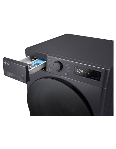 Стиральная машина LG F4WR511S2M, 11кг, Чёрный