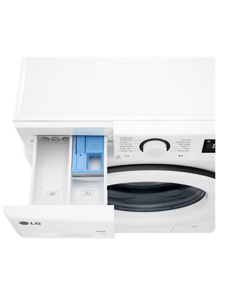 Mașină de spălat LG F4WR510SWW, 10kg, Alb