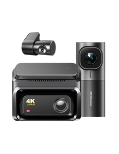 Set Dash Cam față și spate DDPAI Dashcam Z60 + Rear Cam + Interior Cam, Negru