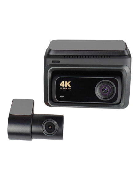 Set Dash Cam față și spate DDPAI Dashcam Z60 + Rear Cam + Interior Cam, Negru