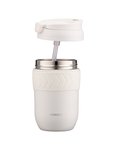 Cană termos Ardesto AR2640B, 0,4L, Bej