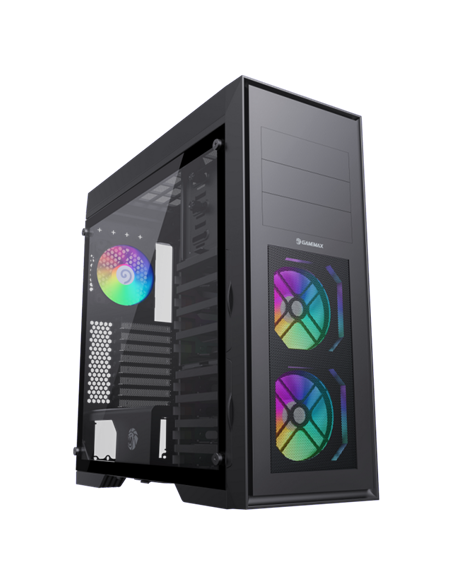 Carcasă PC Gamemax MASTER 2 BK, Full-Tower, Fără PSU, Negru