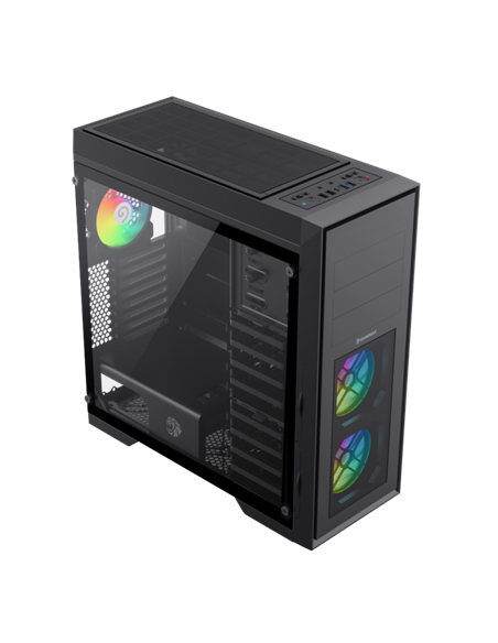 Компьютерный корпус Gamemax MASTER 2 BK, Full-Tower, Без блока питания, Чёрный