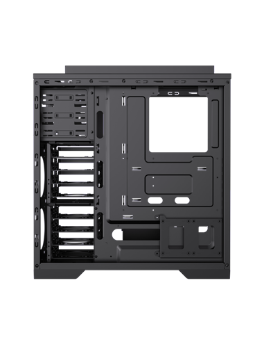 Компьютерный корпус Gamemax MASTER 2 BK, Full-Tower, Без блока питания, Чёрный