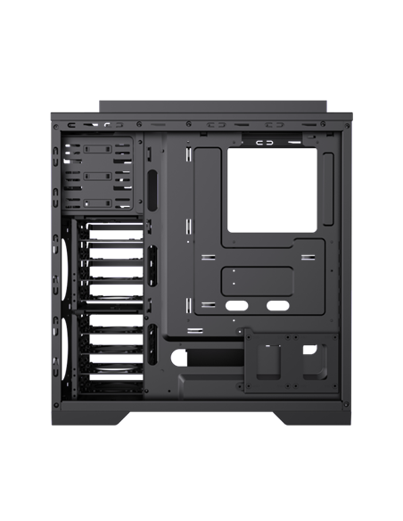 Компьютерный корпус Gamemax MASTER 2 BK, Full-Tower, Без блока питания, Чёрный